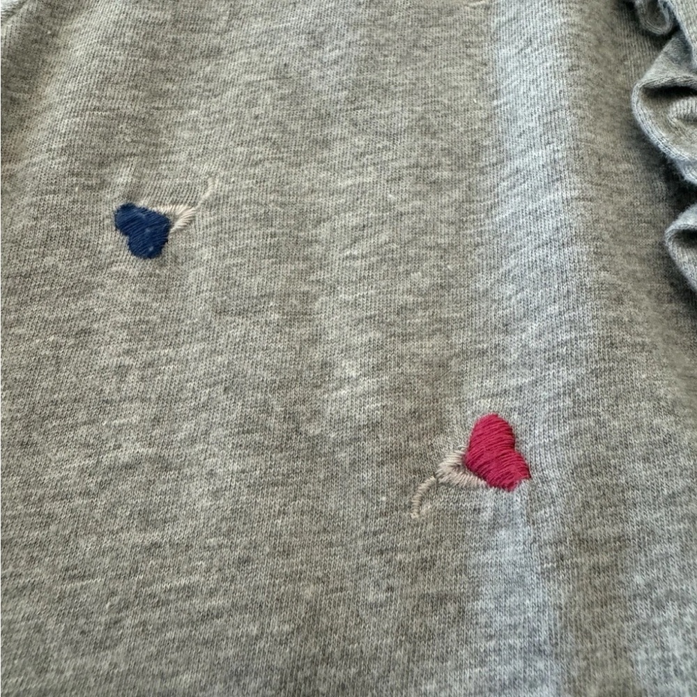Marc by Marc Jacobs gray ruffle shirt - Picture 3 of 7